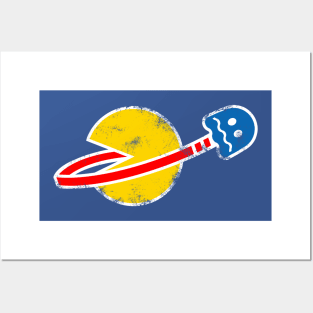 Space(pac)Man Posters and Art